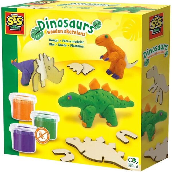 SES Creative Modellervoks - Dinosaurer SES Creative Modellervoks - Dinosaurer
