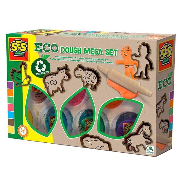 SES Creative Modellervoks - ECO - 7x90 g - Megasæt