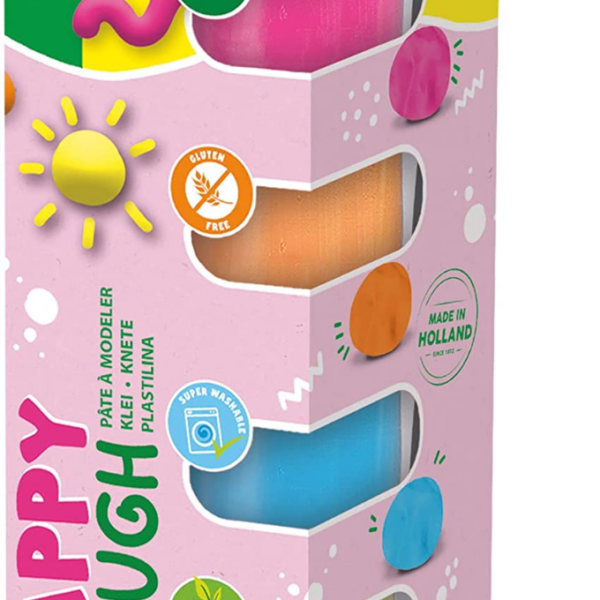 SES Creative | Modellervoks - Happy, 4 x 90 gr.