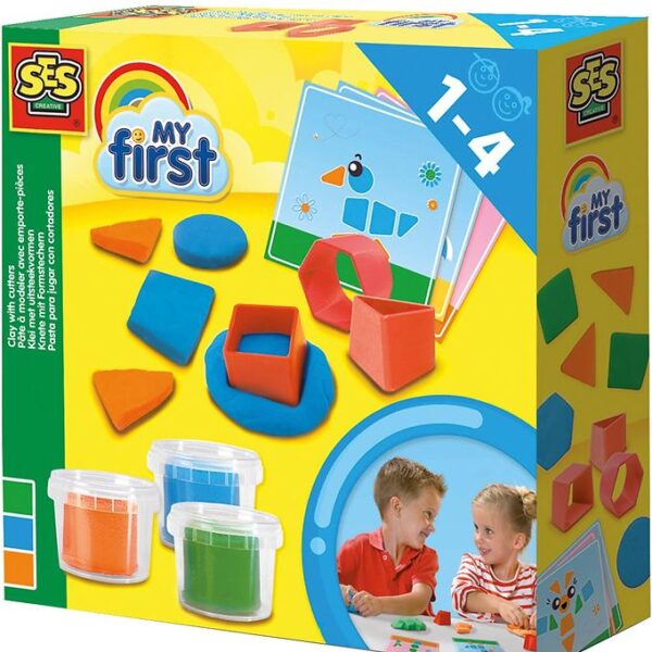 SES Creative Modellervoks - Min Første Modellervoks m. Figurer