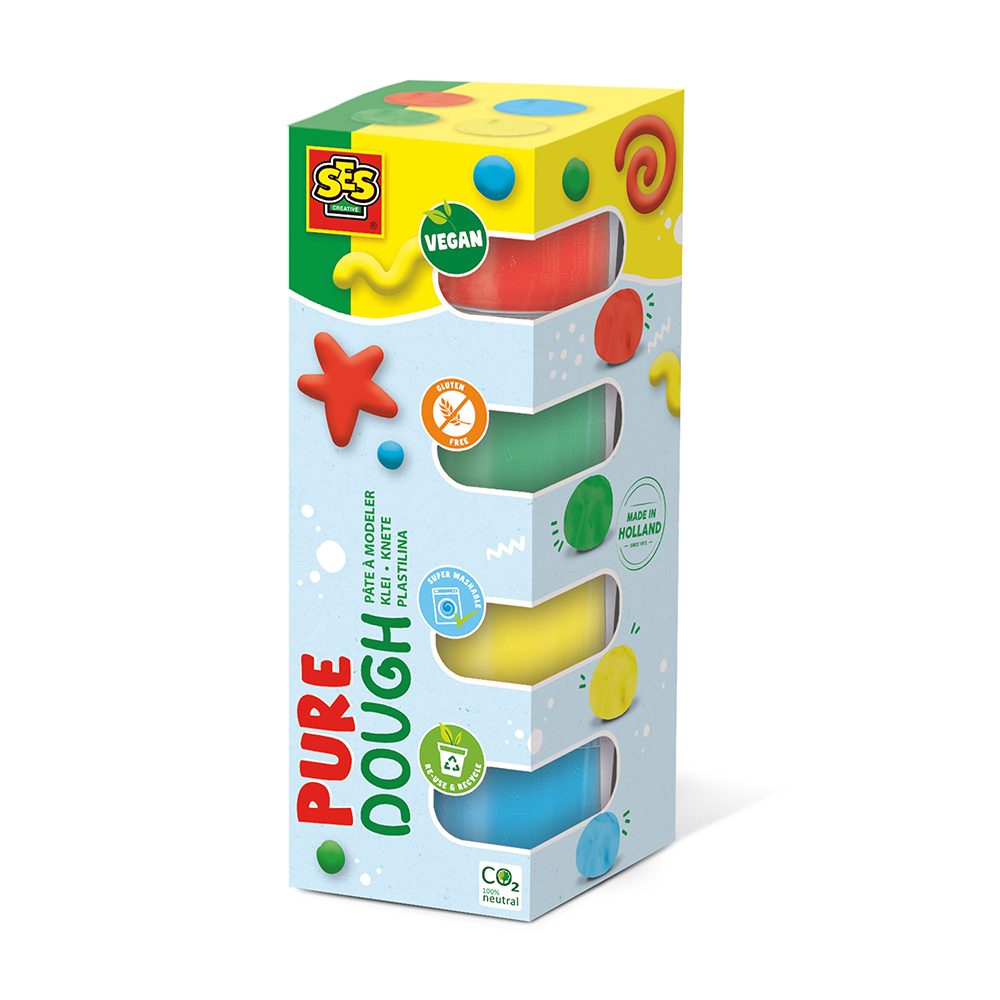 SES Creative | Modellervoks - Pure, 4 x 90 gr.