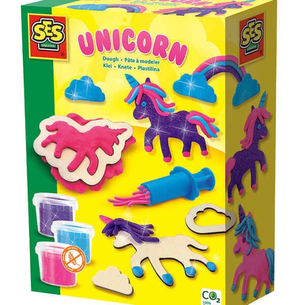 SES Creative Modellervoks m. Glimmer - Enhjørning