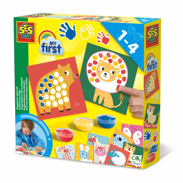 SES Creative | My First - Farvelæg med fingrene