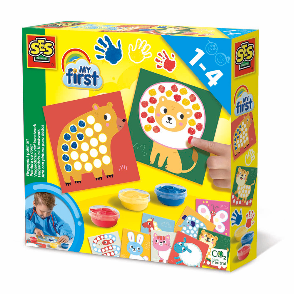 SES Creative | My First - Farvelæg med fingrene
