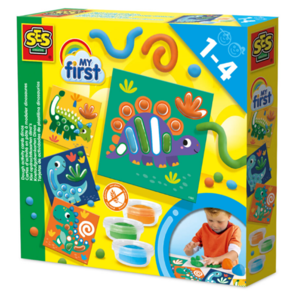 SES Creative | My First - Modellervoks - Gør dinoerne færdige