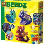 SES Creative Perler - Strygeperler - 1800 stk - 3D Drage