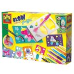 SES Creative Pustetuscher m. Skabeloner - Graffiti