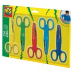 SES Creative Saksesæt - 5 stk - Zig Zag