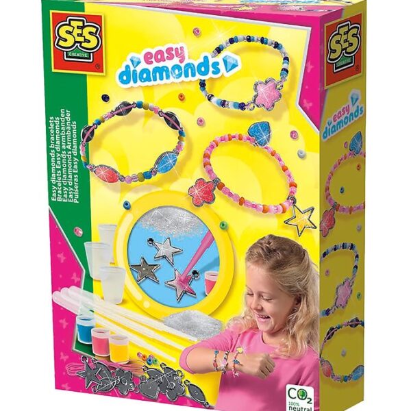 SES Creative Smykkesæt - Lav Dine Egne Armbånd