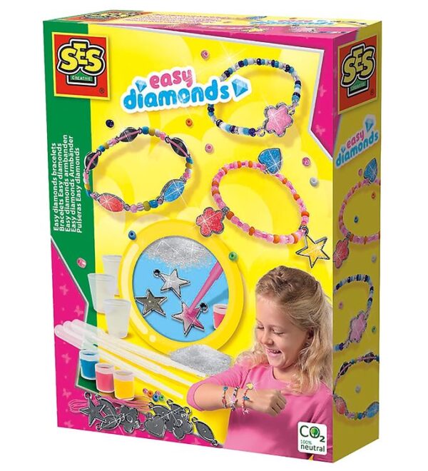 SES Creative Smykkesæt - Lav Dine Egne Armbånd