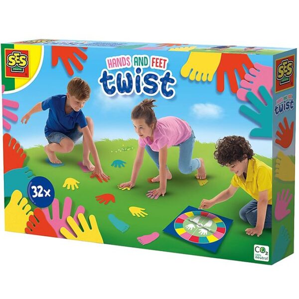 SES Creative Spil - Twist m. Hænder Og Fødder
