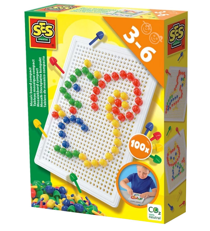SES Creative - Stiftmosaik - 100 Dele