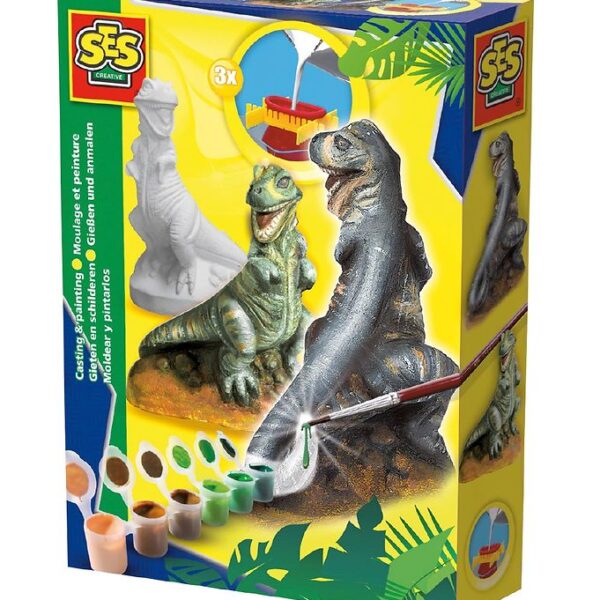 SES Creative - Støb Og Mal - T-Rex