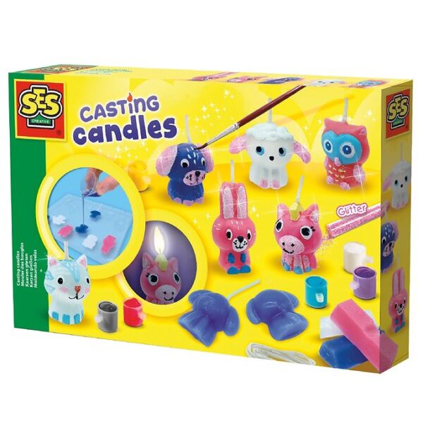 SES Creative Støb Stearinlys m. Maling