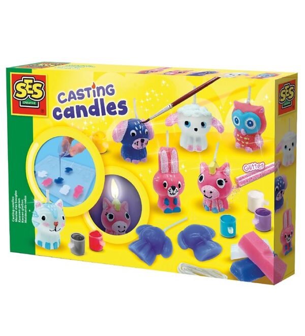 SES Creative Støb Stearinlys m. Maling