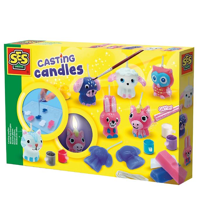 SES Creative Støb Stearinlys m. Maling