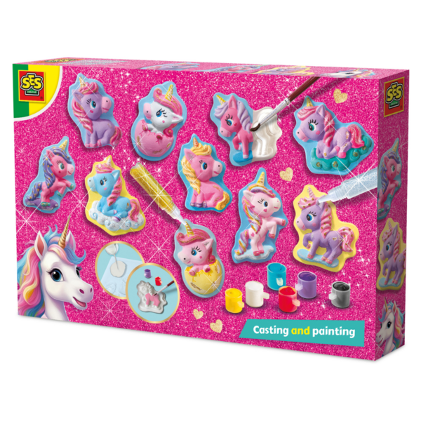 SES Creative | Støb & Mal - Baby enhjørninge