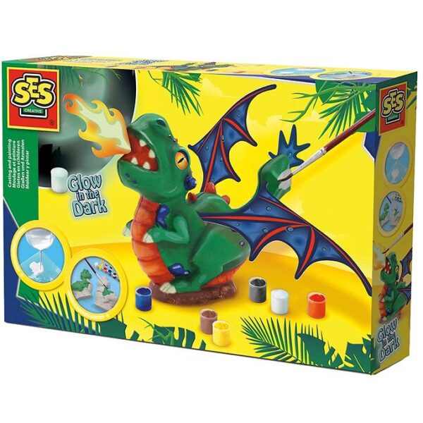 SES Creative Støb & Mal - Drage