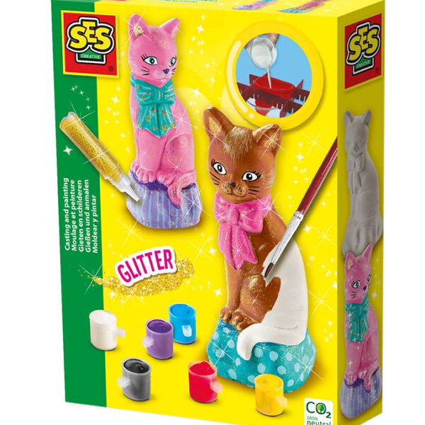 SES Creative - Støb & Mal - Kat