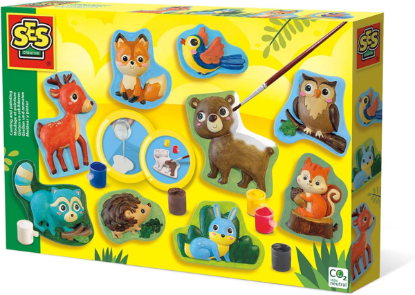 SES Creative | Støb & Mal - Skovens dyr