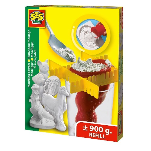 SES Creative | Støb & Mal gips - Refill 900 gram