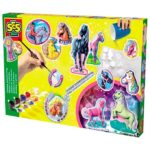 SES Creative Støbesæt - Heste m. Glimmer