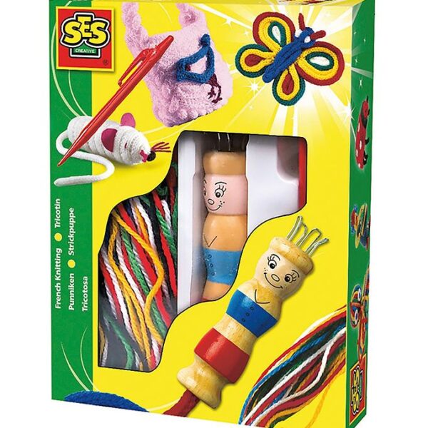 SES Creative Strikkelise m. Tråd/Nål