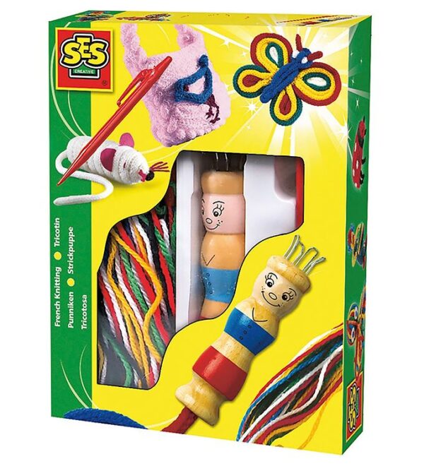 SES Creative Strikkelise m. Tråd/Nål