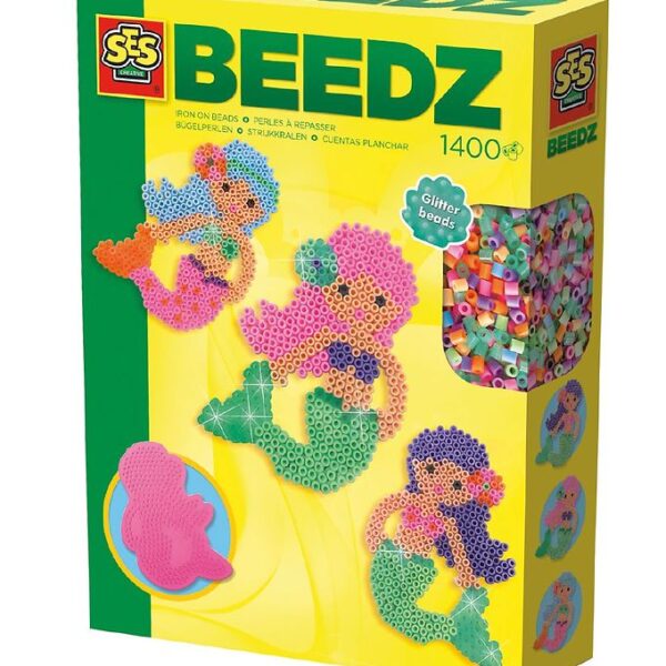 SES Creative Strygeperlesæt - 1400 stk - Havfrue