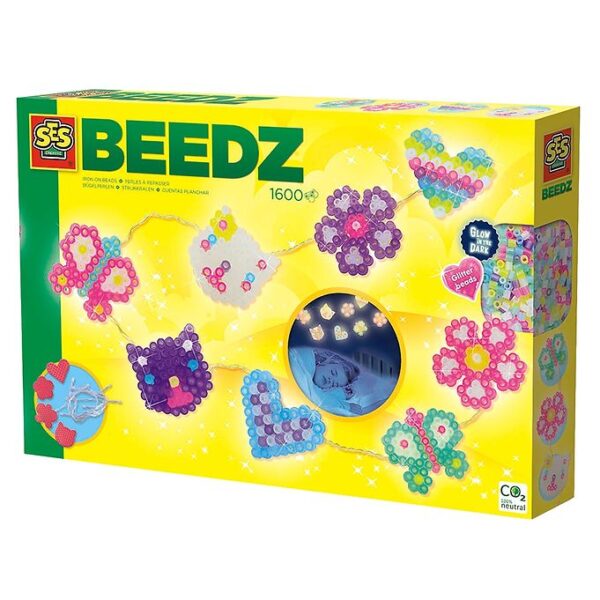 SES Creative Strygeperlesæt - 1600 stk. - Lysguirlande