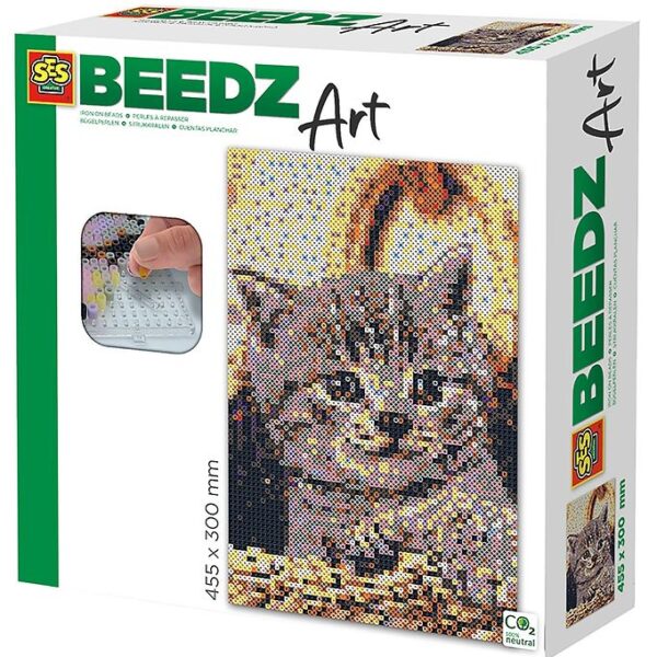 SES Creative - Strygeperlesæt - 7.000 stk - Kat