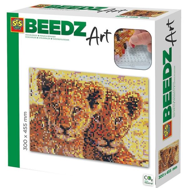 SES Creative - Strygeperlesæt - 7.000 stk. - Løveunger