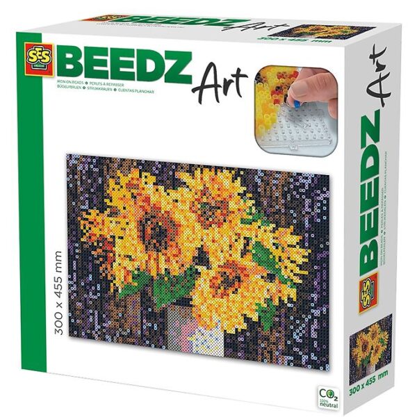 SES Creative - Strygeperlesæt - 7.000 stk. - Solsikker SES Creative - Strygeperlesæt - 7.000 stk. - Solsikker