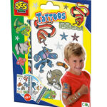 SES Creative Tatoveringer - Dyrekrigere - 45 stk