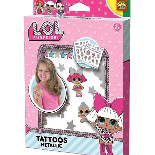 SES Creative Tatoveringer - L.O.L Surprise