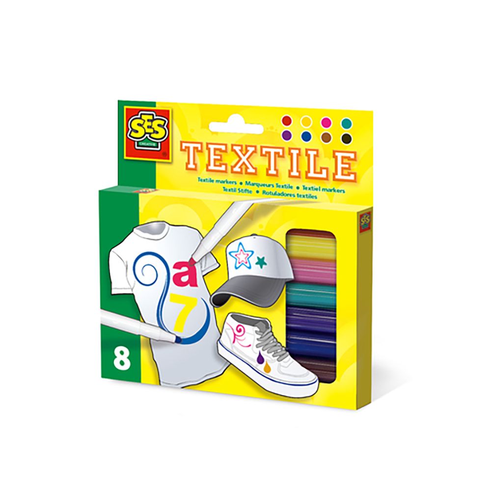 SES Creative Tekstiltusser - 8 stk. - Kreativitets- og tegnelegetøj - Legekammeraten.dk SES Creative Tekstiltusser - 8 stk. - Kreativitets- og tegnelegetøj - Legekammeraten.dk