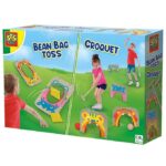 SES Creative Udendørsspil - Kroket Og Bønneposekast