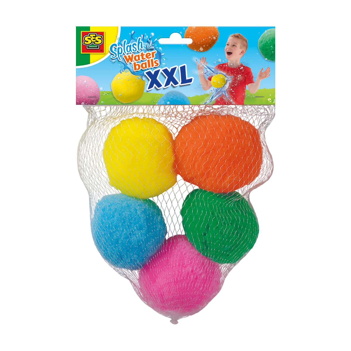 SES Creative | Vandbombebolde Ø9 cm - 5 stk