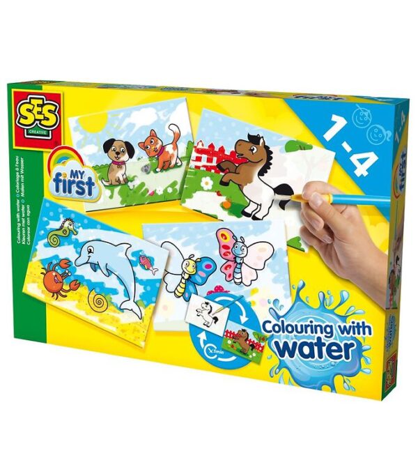 SES Creative Vandfarver - Min Første Vandfarvelade