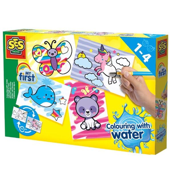 SES Creative Vandfarver - My First - Fantasidyr