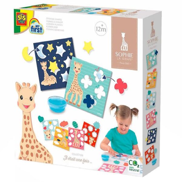 SES Creative x Sophie La Girafe - Klæbende Brikker