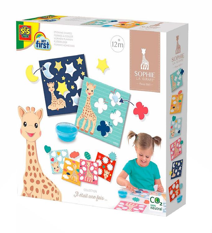 SES Creative x Sophie La Girafe - Klæbende Brikker SES Creative x Sophie La Girafe - Klæbende Brikker