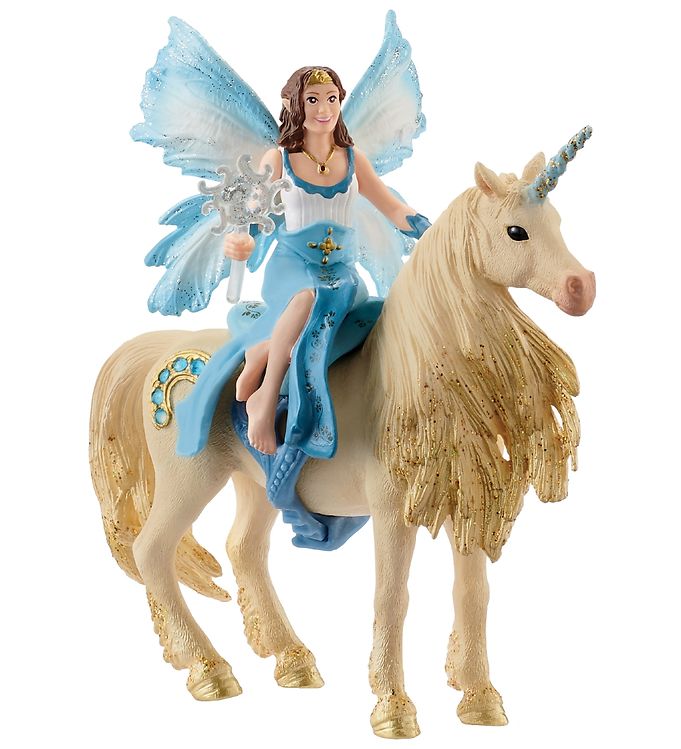 Schleich Bayala - 12 x 14 cm - Eyela m. Gylden Enhjørning 42508 Schleich Bayala - 12 x 14 cm - Eyela m. Gylden Enhjørning 42508