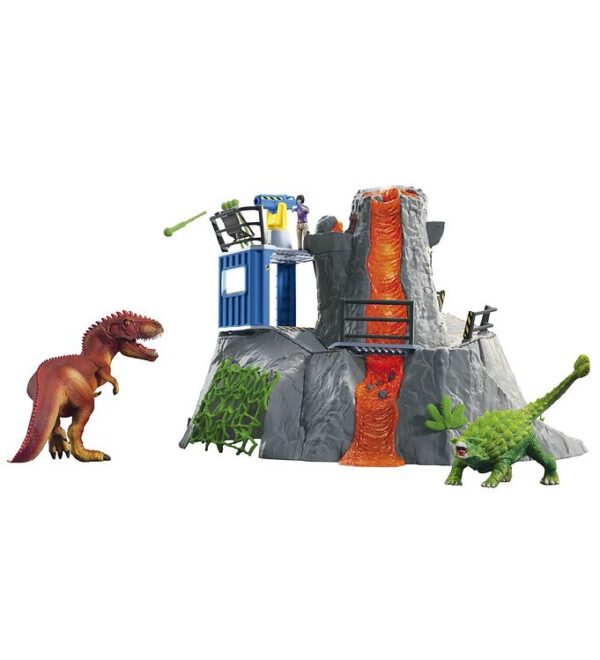 Schleich Dinosaurs - Stor Vulkansk Ekspedition 42564 Schleich Dinosaurs - Stor Vulkansk Ekspedition 42564