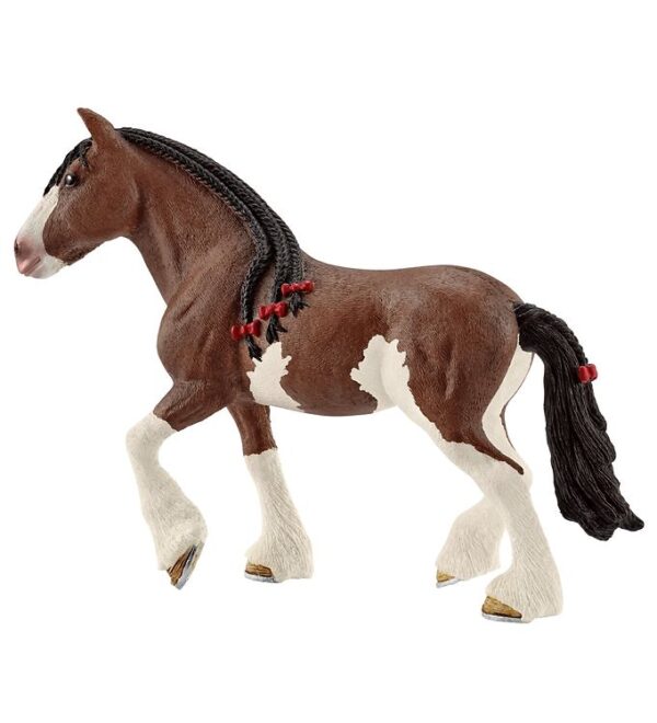 Schleich Dyr - 16,1 x 12 cm - Clydesdale Hoppe 13809 Schleich Dyr - 16,1 x 12 cm - Clydesdale Hoppe 13809