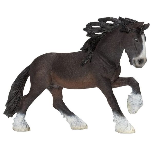 Schleich Dyr - 17 x 12 cm - Shire Hingst 13734