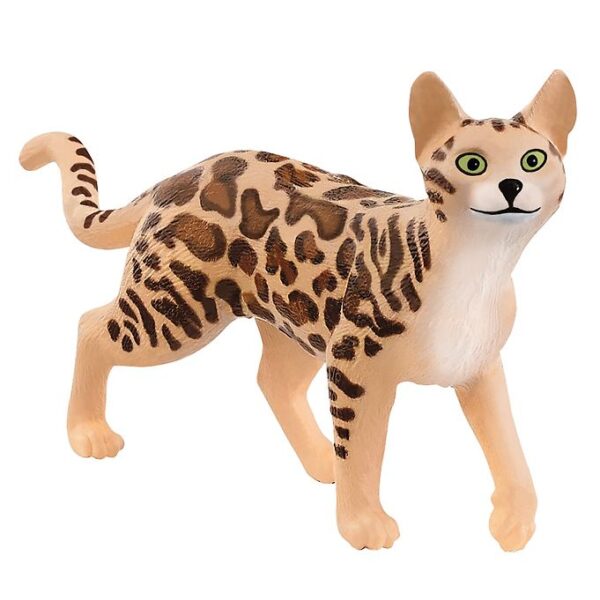 Schleich Dyr - 4,6 x 8,5 cm - Bengalkat 13918