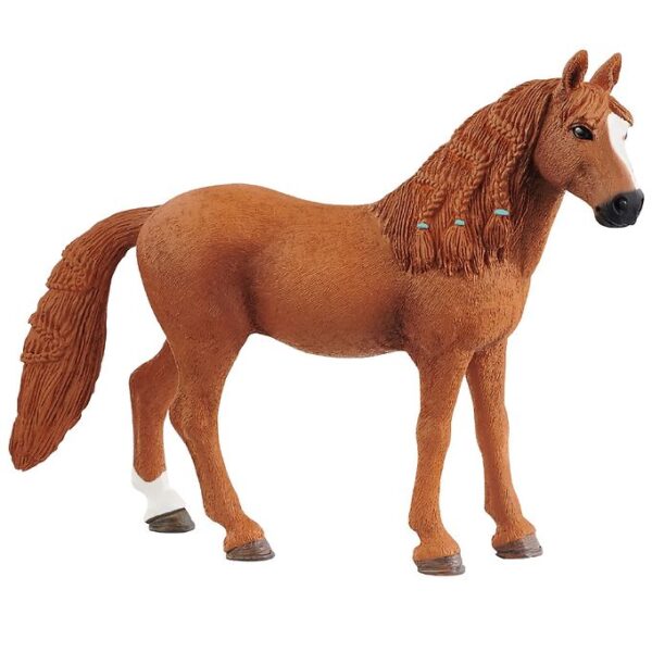 Schleich Dyr - 9,2 x 11,6 cm - Tysk Ridehest Hoppe 13925