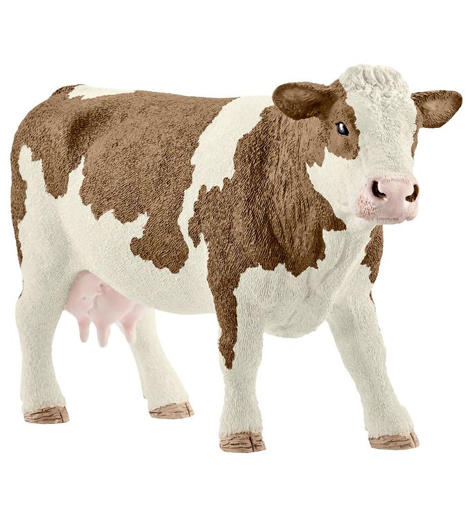 Schleich Dyr - Rødbroget Ko