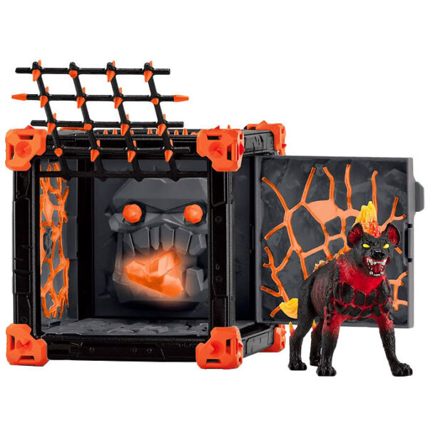 Schleich Eldrador Creatures - BattleCave Lava Hyena - 42674